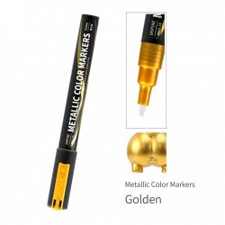 Metallic-Farbmarker: Gold.