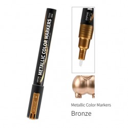 Metallic-Farbmarkierung: Bronze.