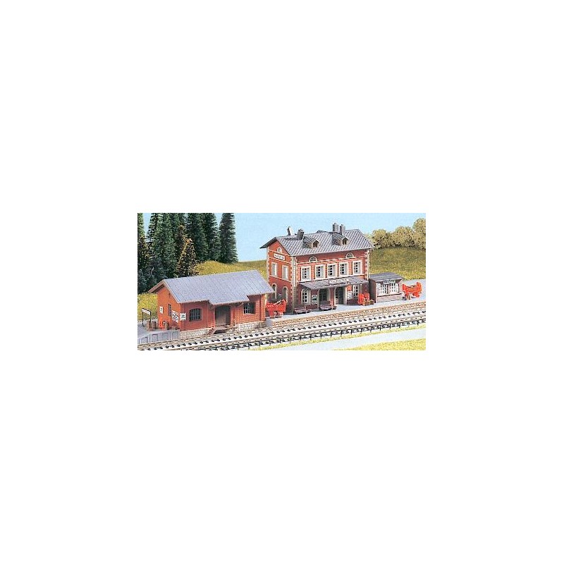 Estación de tren de "Rauenstein". KIBRI 37396