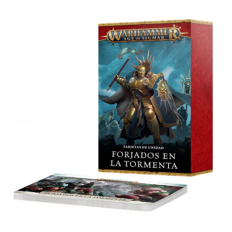Tarjetas de unidad: Forjados en la Tormenta. Tarjetas de unidad: Forjados en la Tormenta.