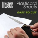 Styrene sheets 1 mm (x5).