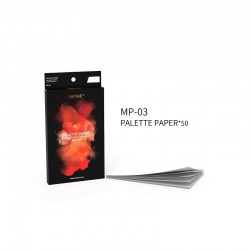 Papel de mistura de cores.