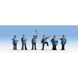 Railroad staff.