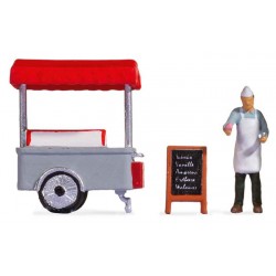 Stand de glaces.