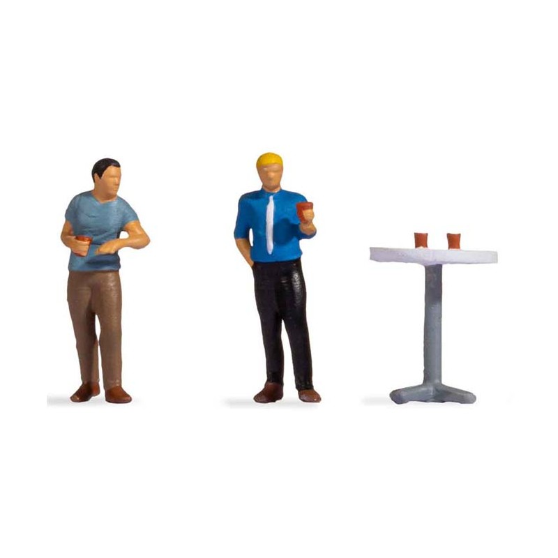 Pausa para el café.