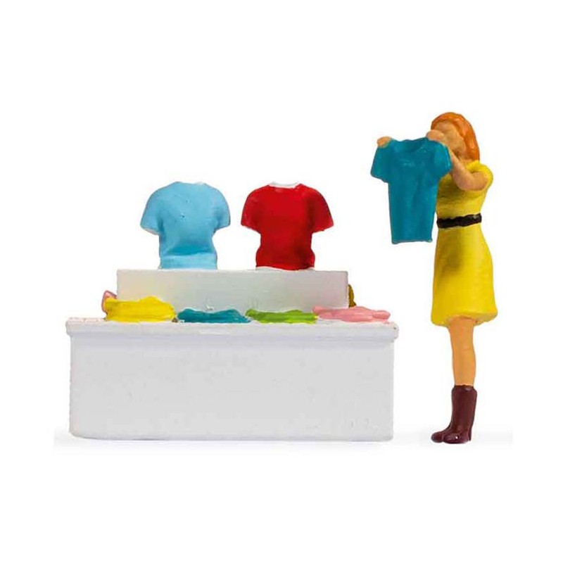 Tiny-Scenes: Clothes Stall.