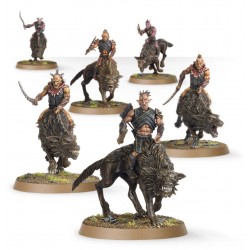 Chasseurs d’orcs à Fell Wargs.
