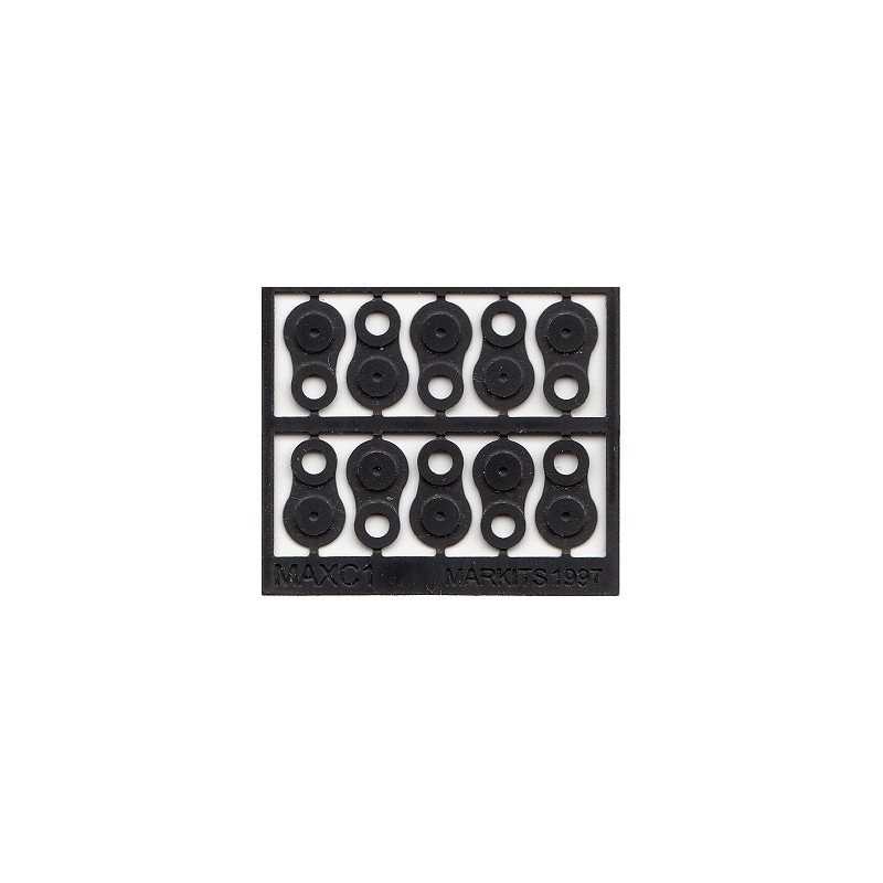 Cubiertas para ejes de 16-27mm (x10).