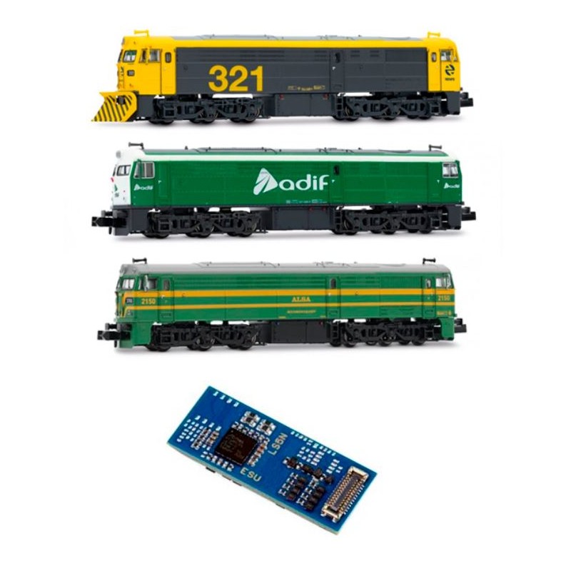 Decoder E24 locomotora diésel 321.