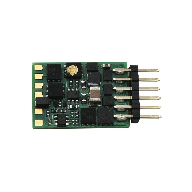 Decodificador de 6 clavijas, clavijas rectas (MX617N).