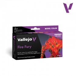 Set de peinture : feu.