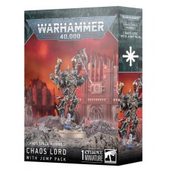 Space Marine del Caos. Signore con propulsore a salto.