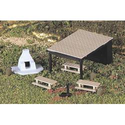 Espace barbecue.