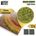 Grass strips 12 mm, light green. Grass strips 12 mm, light green.