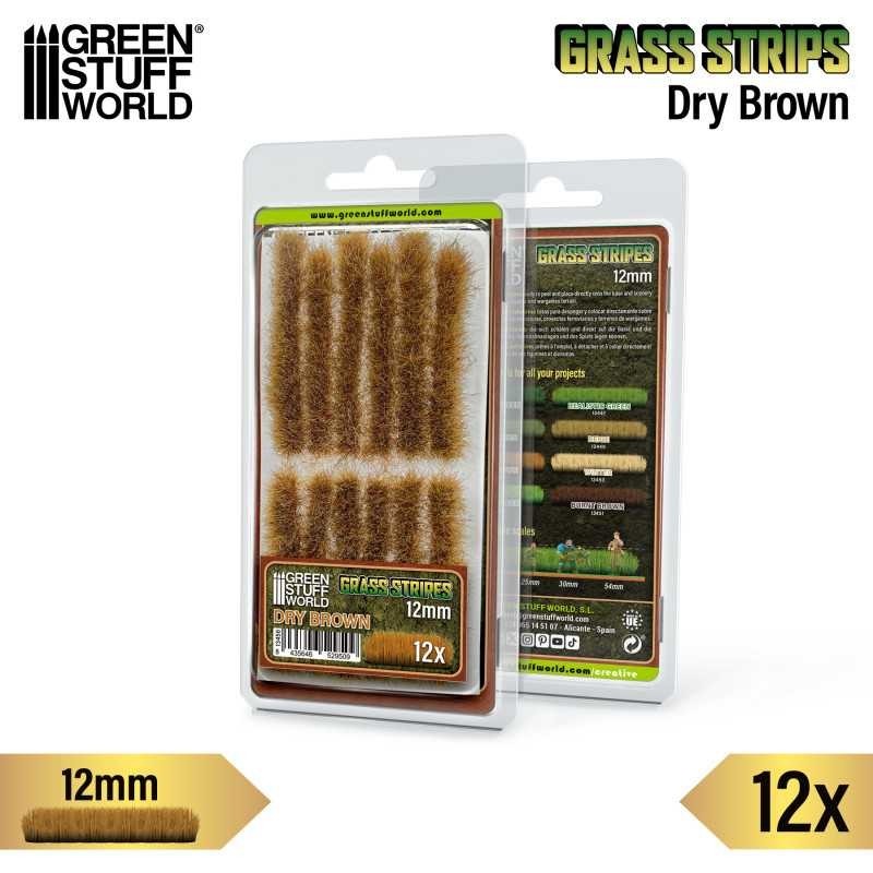 Grass strips 12 mm, dry green. Grass strips 12 mm, dry green.