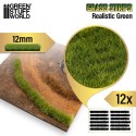 Grass strips 12 mm, realistic green. Grass strips 12 mm, realistic green.