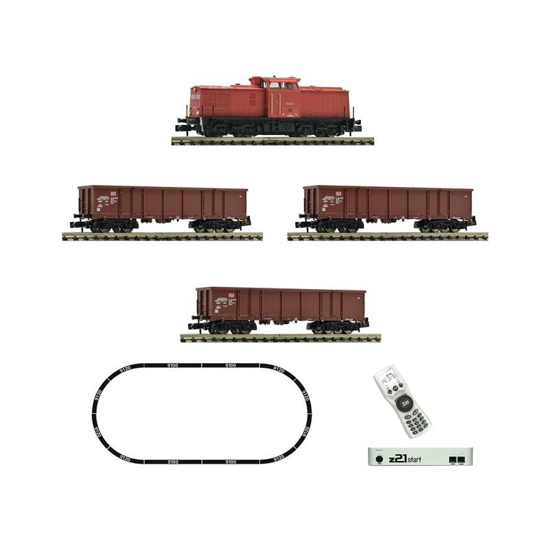 Conjunto inicial digital. Locomotiva a diesel 204.