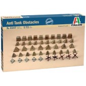 Obstáculos antitanque. ITALERI 6147