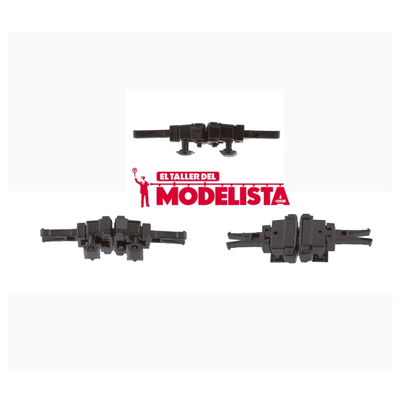 Enganches tipo Scharfenberg (x4). HORNBY HC8040
