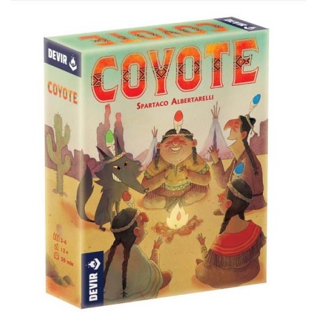 Coiote - Jogo de cartas de blefe e dedução.