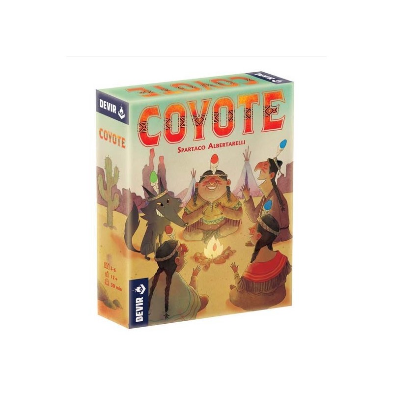 Coyote – Bluff- und Deduktionskartenspiel. Coyote – Bluff- und Deduktionskartenspiel.