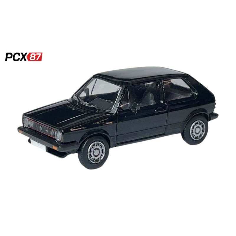 VW Golf I GTI, schwarz. VW Golf I GTI, schwarz.