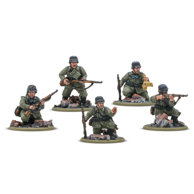 Warlord Games British Airborne Weapons Teams - Miniature in resina scala 28 mm per azione a bullone miniature altamente dettagliate della seconda guerra mondiale per wargaming da tavolo