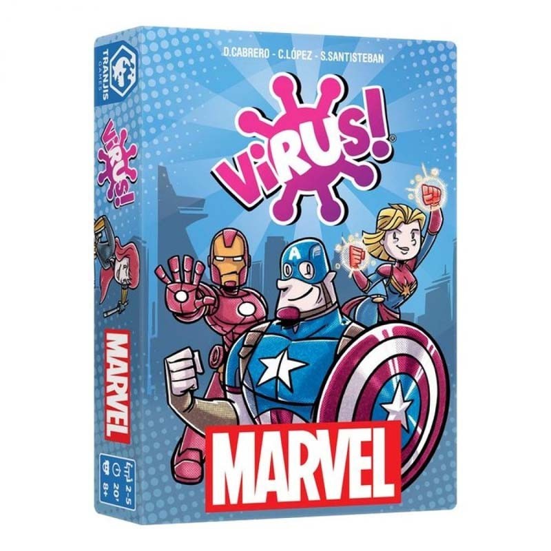 Virus! MARVEL | Superhelden-Kartenspiel
