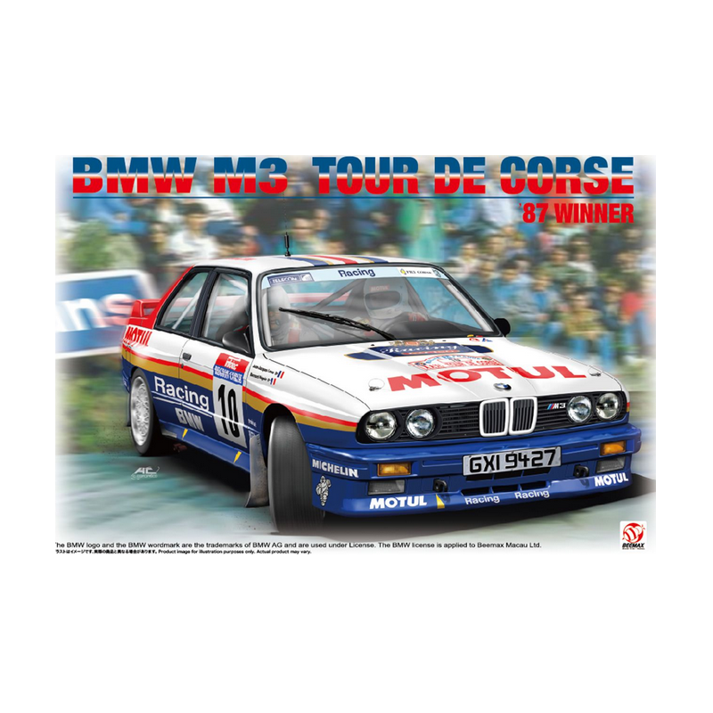 Vencedor do BMW M3 Tour de Corse '87.