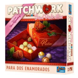 Patchwork: San Valentín - 2-Player Puzzle Game.
