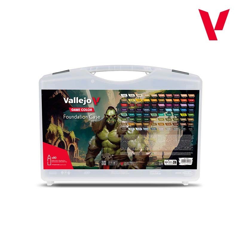Fond de teint Coffret avec 80 peintures. Fond de teint Coffret avec 80 peintures.