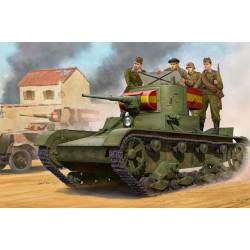 Soviet T-26 Light Infantry Tank Mod.1935. HOBBY BOSS 82496