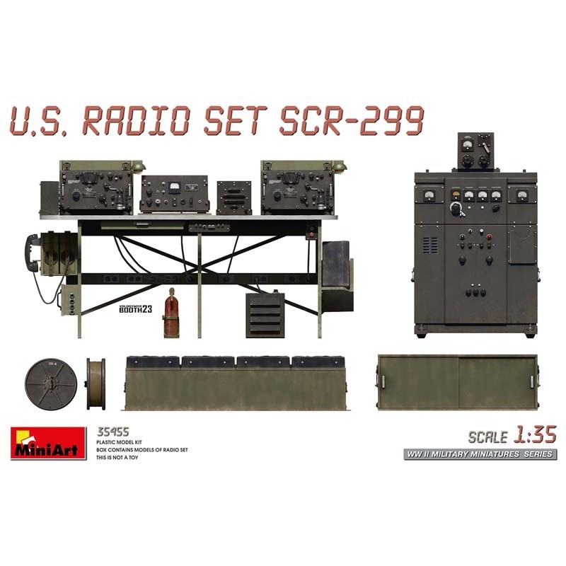 Amerikanisches Radio SCR-299. Amerikanisches Radio SCR-299.