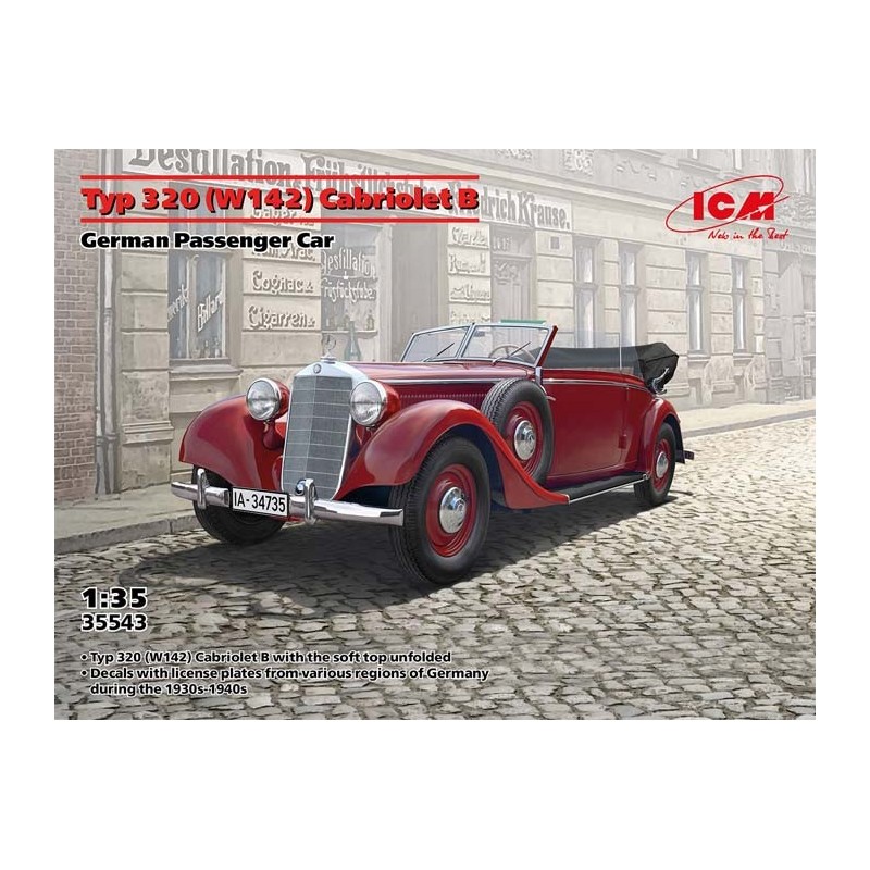 Coche alemán "Cabriolet B".