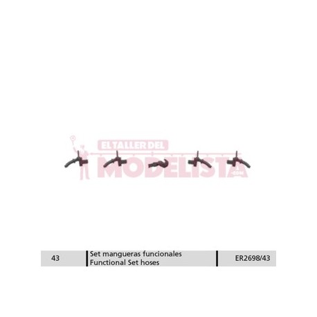 Set de mangueras funcionales para 269.