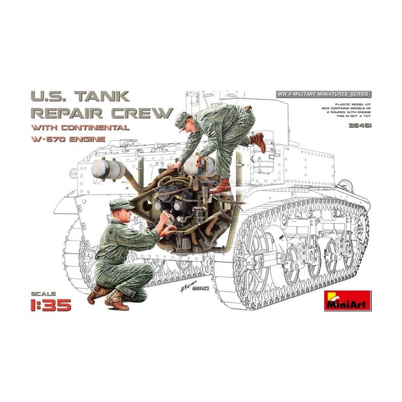 Motore W-670 con kit di riparazione.