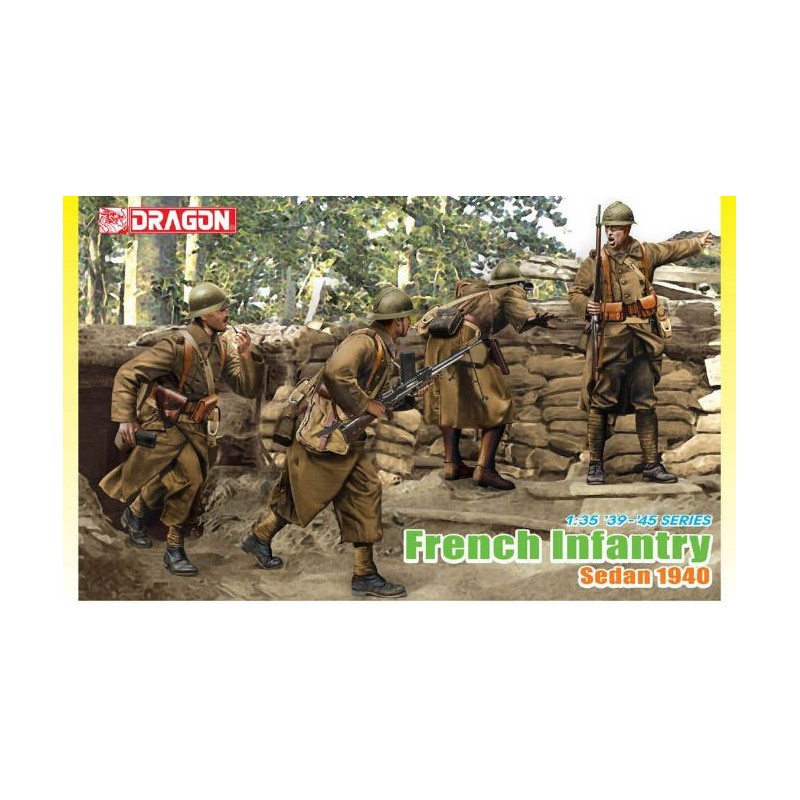 French Infantry in Sedan, 1940. DRAGON 6738