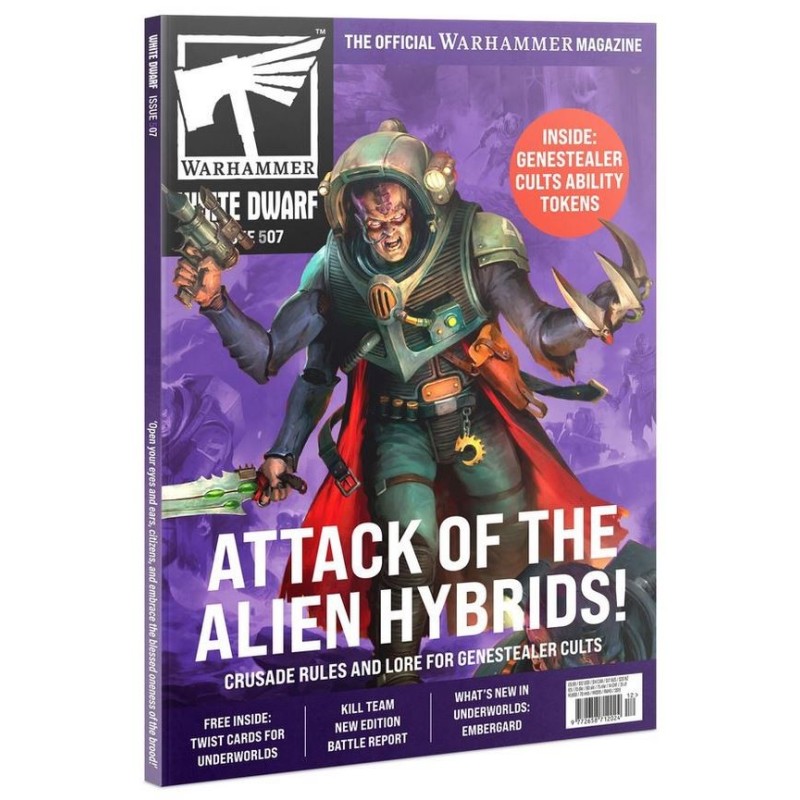 Ausgabe 507 des White Dwarf Magazins. Dezember 2024. Ausgabe 507 des White Dwarf Magazins. Dezember 2024.