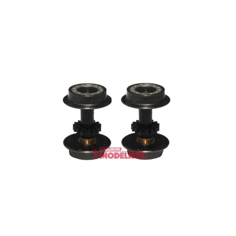 DC wheel set Locomotive series Euro 4000 (x2).