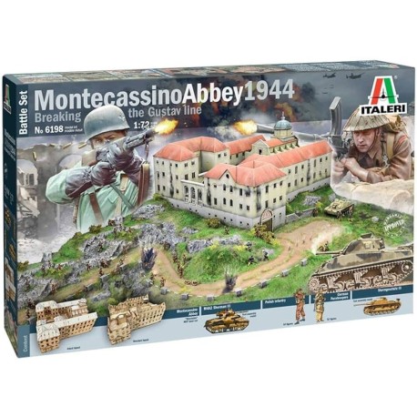 Batalha de Monte Cassino, 1944 | Sem autocolantes.