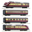 4-teiliges Set: "Triebzug Serie 602, DB". 4-teiliges Set: "Triebzug Serie 602, DB".