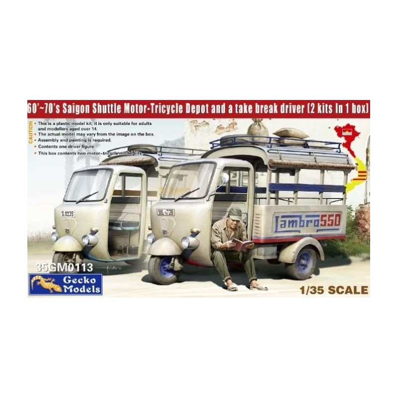 Tuk Tuk Vietnã Saigon.