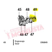 Gear for RENFE locomotive series 353/354.