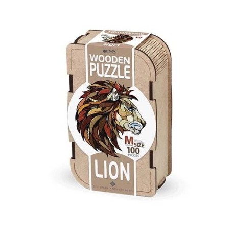 Holzpuzzle. León. M.