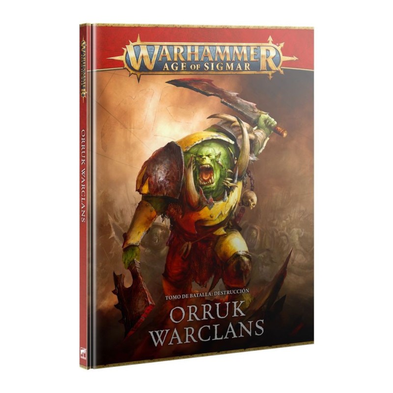 Tomo de Batalha Destruição: Orruk Warclans espanhol.