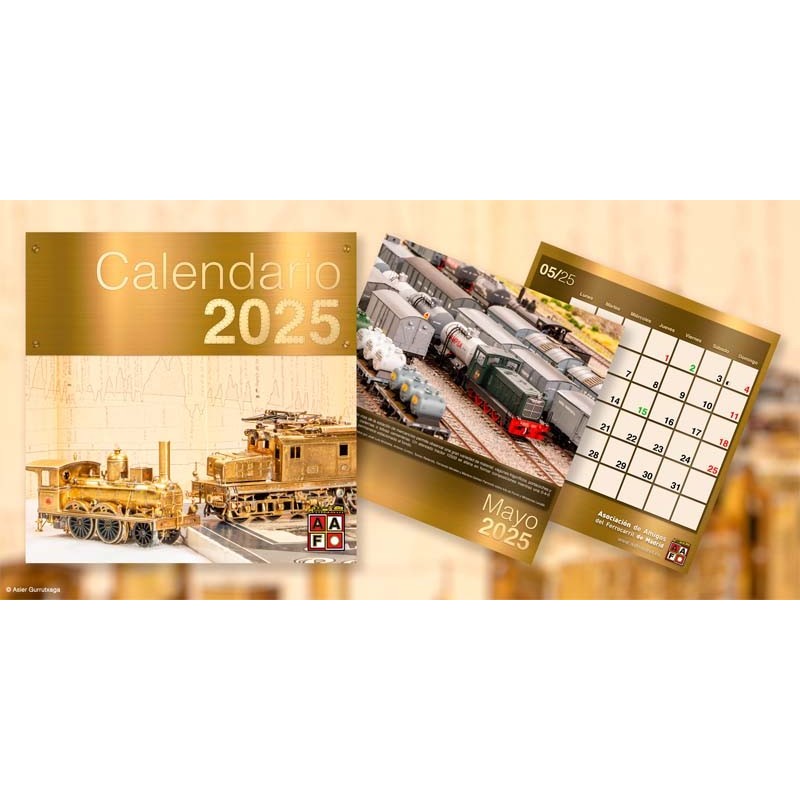 Calendário AAFM 2025.