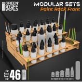 Organisateur de peinture avant.