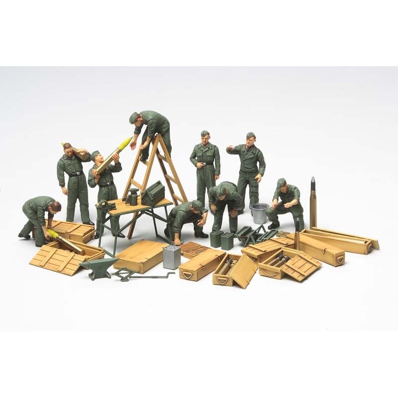 Équipe de maintenance allemande.