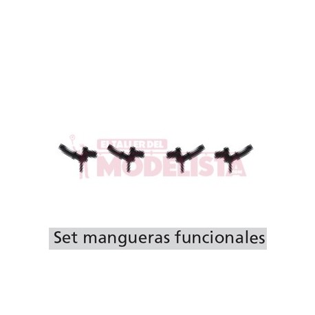 Conjunto de mangueiras funcional para Tandem 289 (x4).