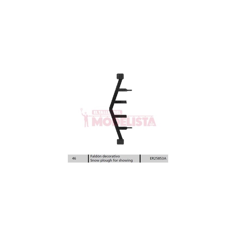 Gonna decorativa, grigia. RENFE 251.